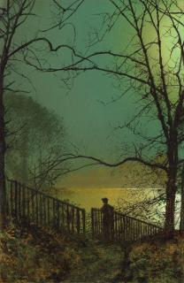 John Atkinson Grimshaw - Roundhay Park Lake