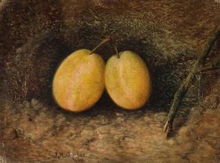 John Atkinson Grimshaw - Swan-egg Plums