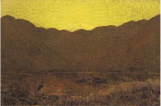 John Atkinson Grimshaw - The home of the heron