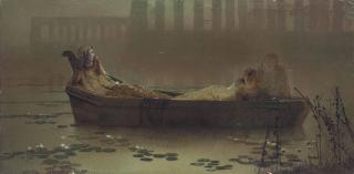 John Atkinson Grimshaw - The Lotus Gatherers