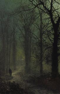 John Atkinson Grimshaw - Thro\' the Wood
