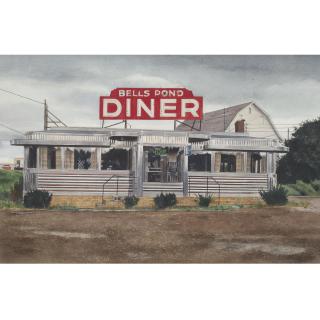 John Baeder - Bell\'S Pond Diner