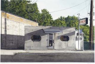 John Baeder - Diner, Meridan, Conn.