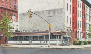 John Baeder - Empire Diner, 1971