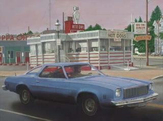 John Baeder - Nite Owl Diner (Fall River, Mass.)