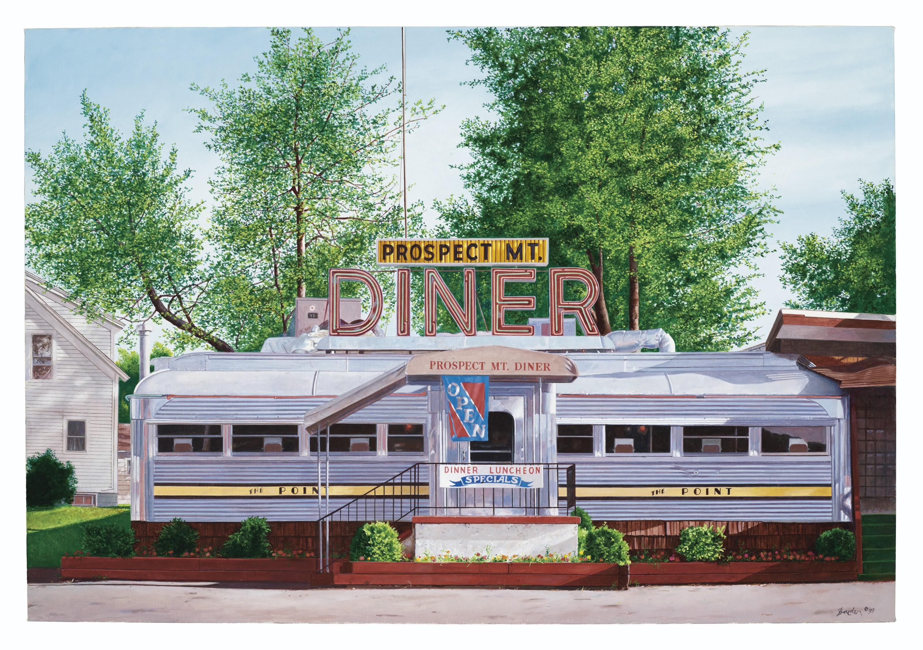 John Baeder - Prospect Mt. Diner