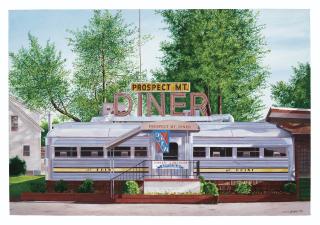 John Baeder - Prospect Mt. Diner