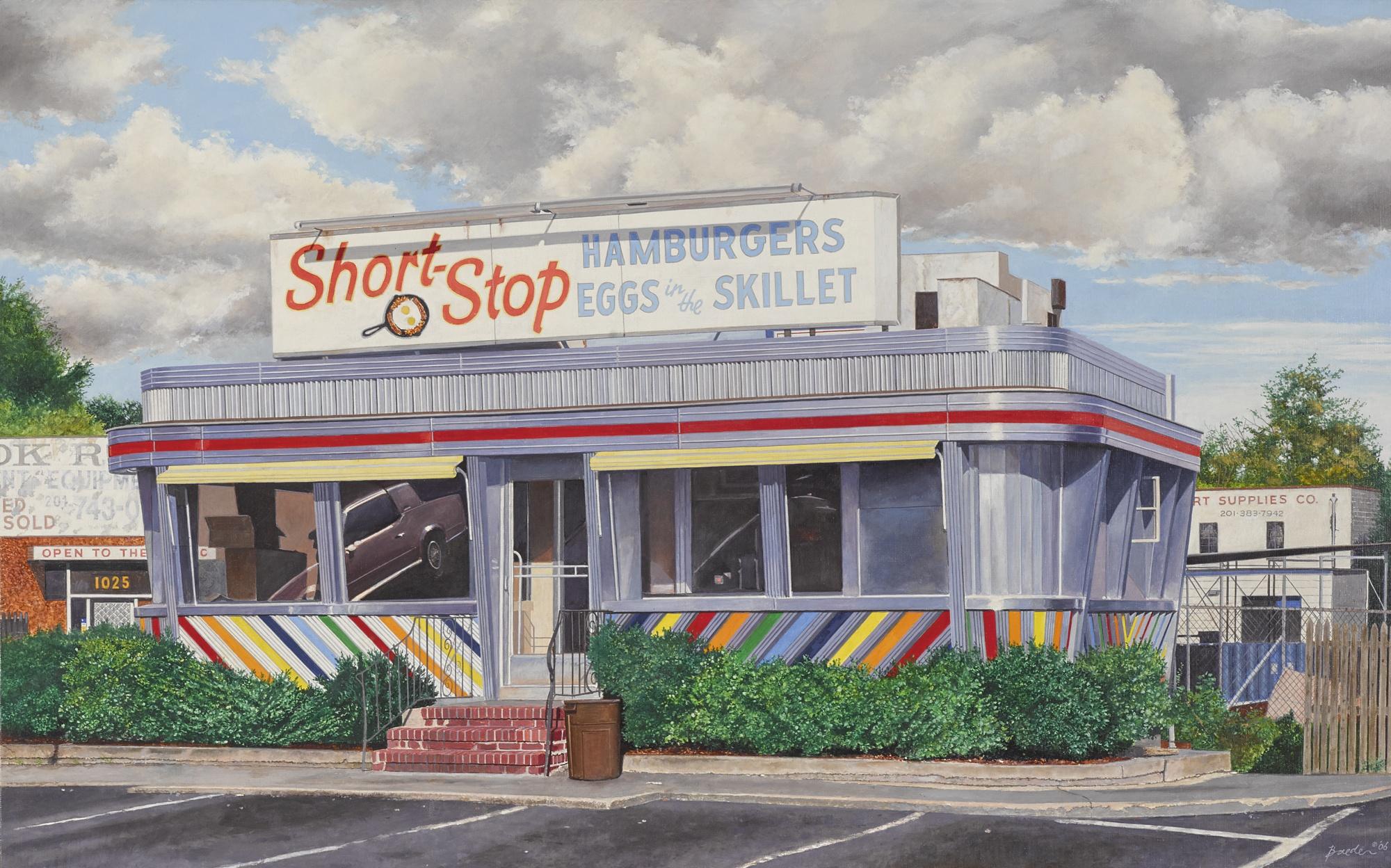 John Baeder - Short Stop (Bloomfield Nj)