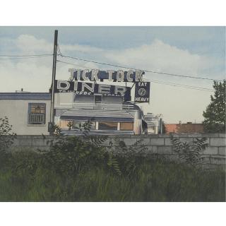 John Baeder - Tick Tock Diner