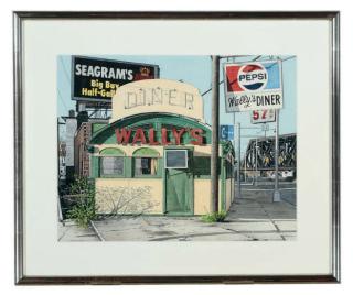 John Baeder - Wally\'s Diner
