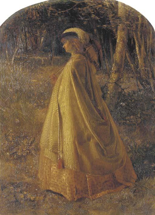 John Bagnold Burgess, R.A. - Sunday morning, a study