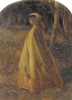 John Bagnold Burgess, R.A. - Sunday morning, a study