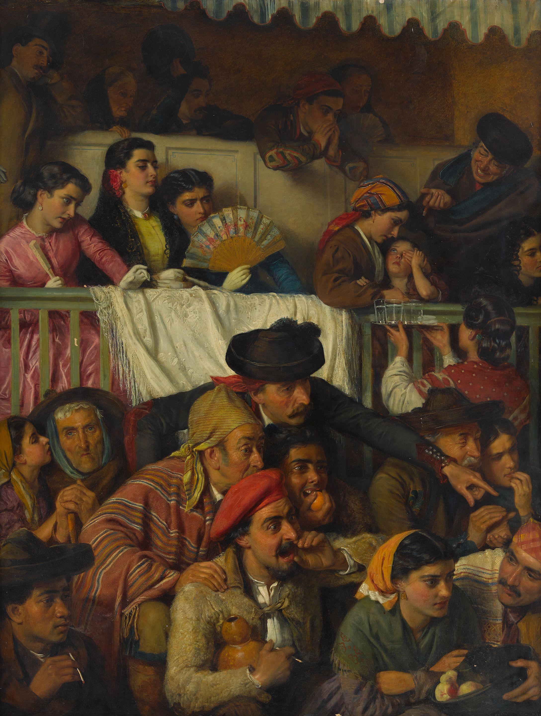 John Bagnold Burgess, RA - Bravo, Toro!