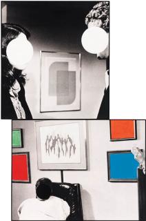 John Baldessari - Black and White Diptych \'With Gloss Contradictions, Argument and Decent\'