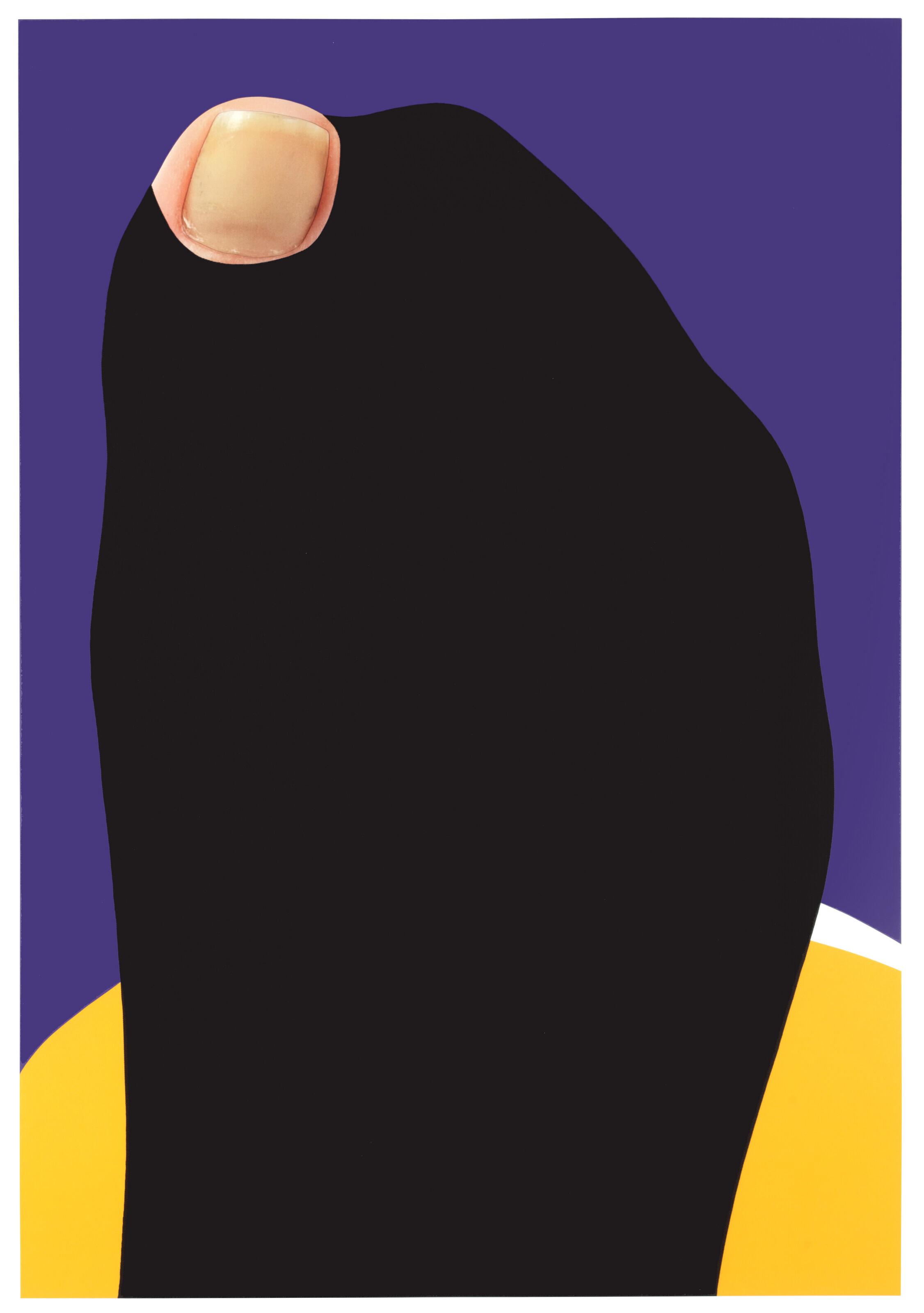 John Baldessari - Foot and Stocking (With Big Toe Exposed)