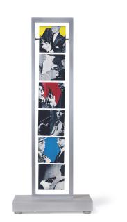 John Baldessari - Jacobs Ladder: Love (Yellow, Red, Blue and Black and White); War (Orange, Violet, Green and Black and White) (C. H. 136)
