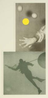 John Baldessari - Juggler\'s Hand (With Diver)(420c)