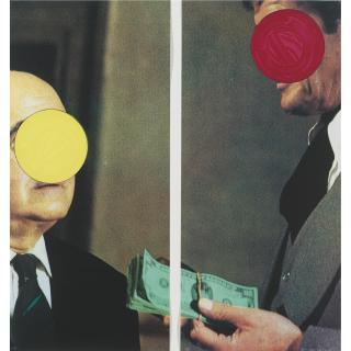 John Baldessari - Money With Space Between (In Two Parts)