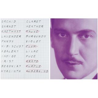 John Baldessari - Prima Facie (Fourth State): Purple And Et Cetera