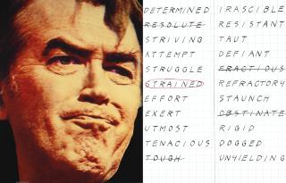 John Baldessari - Prima Facie (Fourth State): Strained And Et Cetera