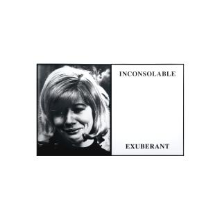 John Baldessari - Prima Facie (Third State): Inconsolable/ Exuberant
