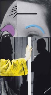 John Baldessari - Raised Eyebrows / Furrowed Foreheads: Arm (with Shadow)