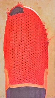 John Baldessari - Red Slipper