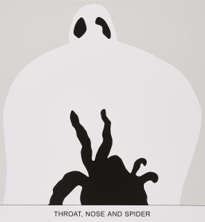 John Baldessari - Sediment: Throat, Nose and Spider.