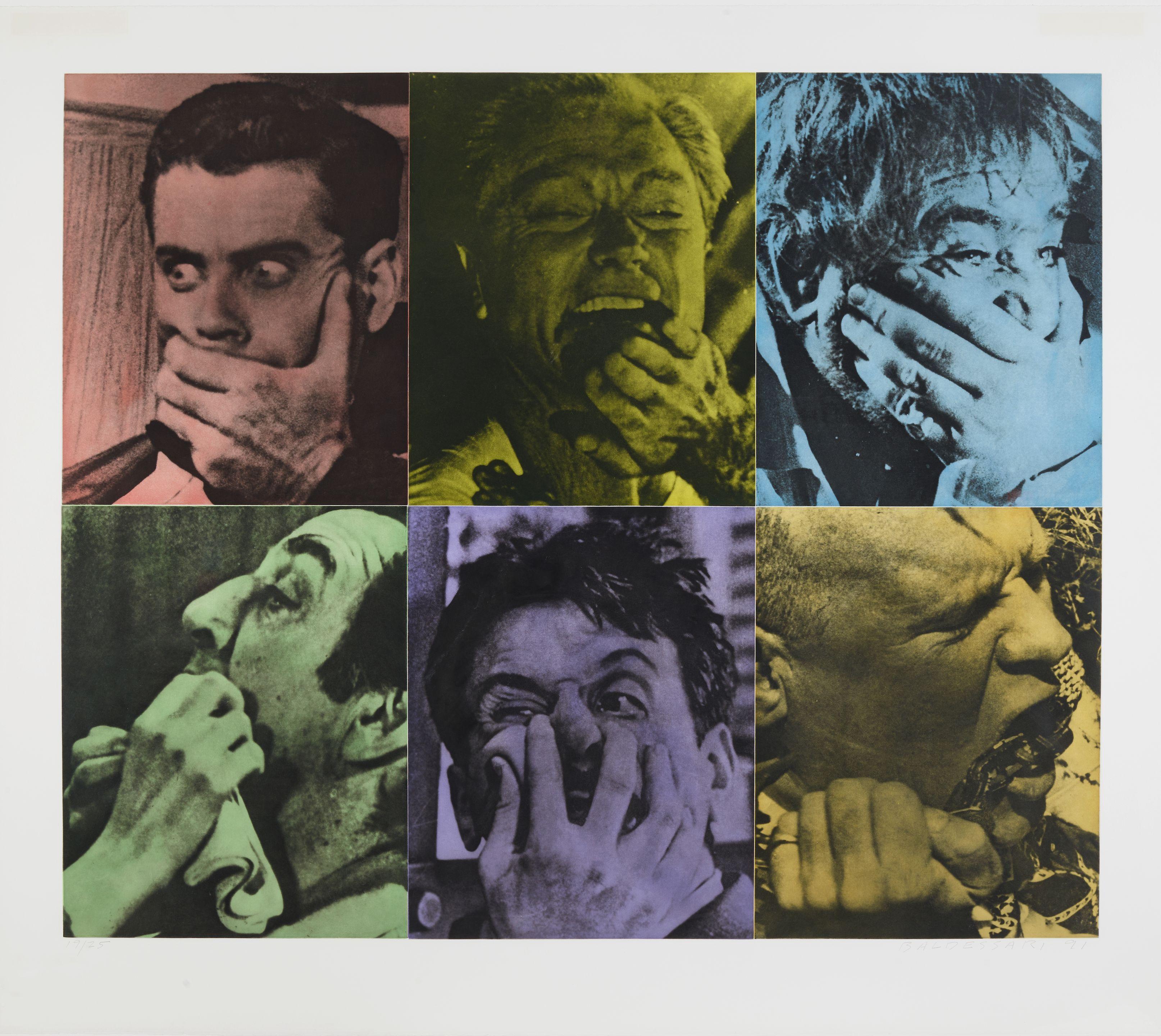 John Baldessari - Six Colorful Gags (Male)