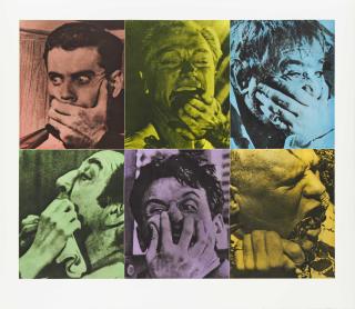 John Baldessari - Six Colorful Gags (Male).