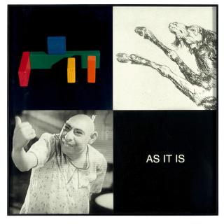 John Baldessari - Tetrad Series: AS IT IS (maquette)