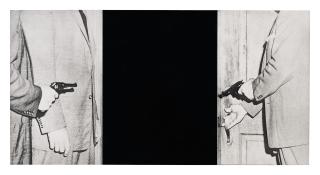 John Baldessari - The Large Door, From Hegel\'S Cellar