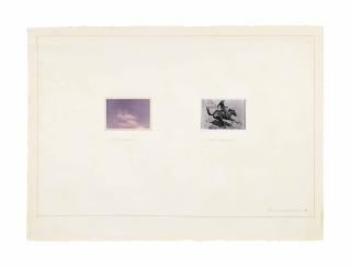 John Baldessari - This Cloud/That Horseman