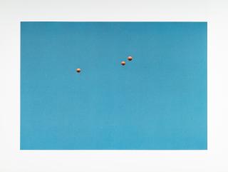 John Baldessari - Throwing three balls in the air to get a straight line (Best of thirty-six attempts)