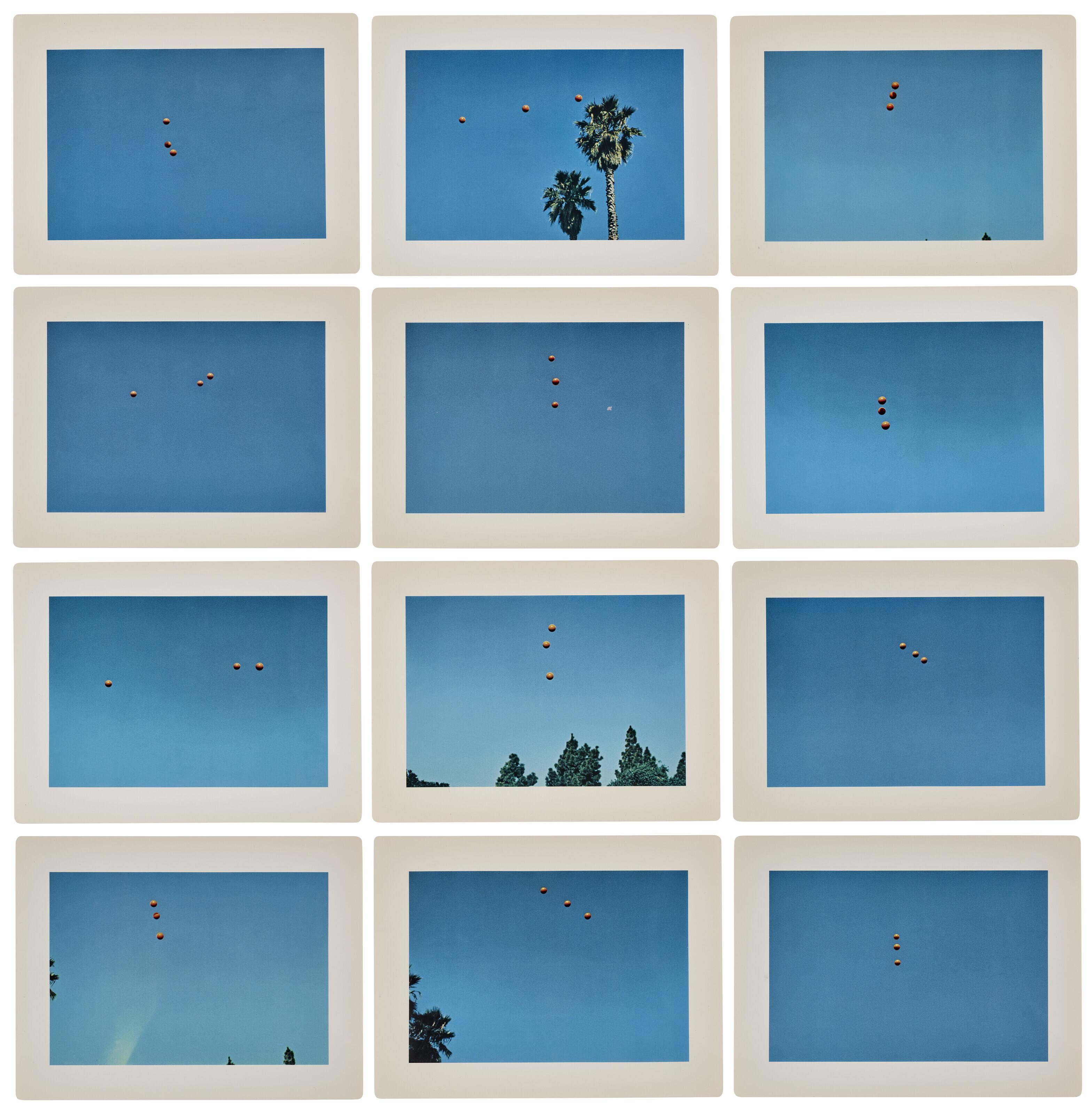 John Baldessari - Throwing Three Balls in the Air to get a Straight Line (Best of Thirty-Six Attempts)