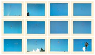 John Baldessari - Throwing Three Balls in the Air to Get a Straight Line (Best of Thirty-Six Attempts)