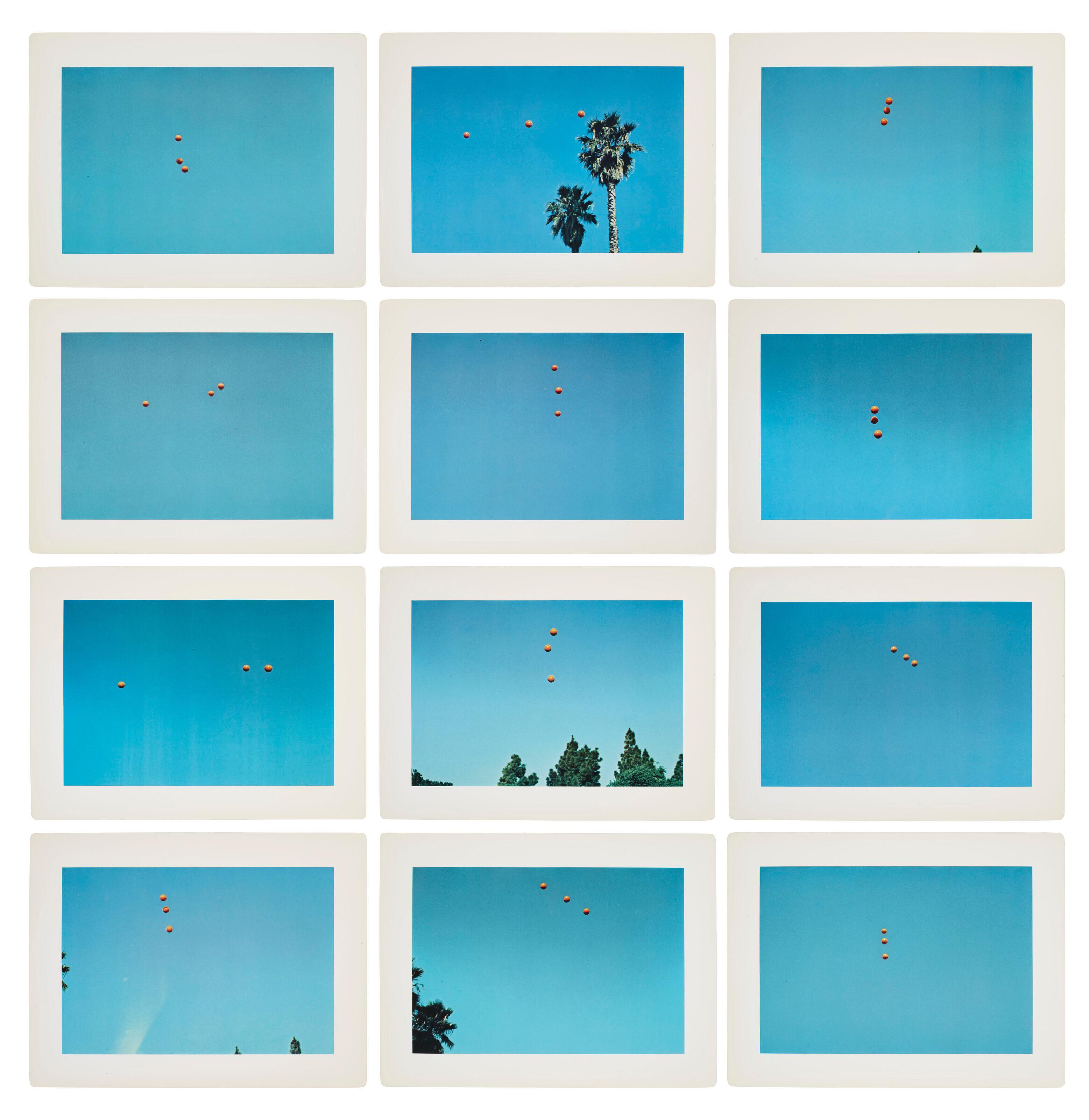 John Baldessari - Throwing Three Balls in the Air to get a Straight Line (Best of Thirty-Six Attempts)