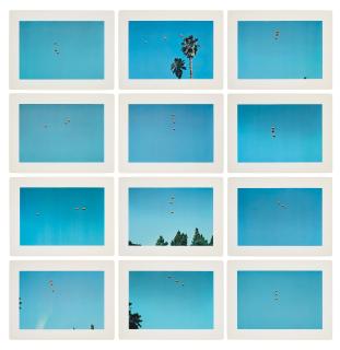 John Baldessari - Throwing Three Balls in the Air to get a Straight Line (Best of Thirty-Six Attempts)