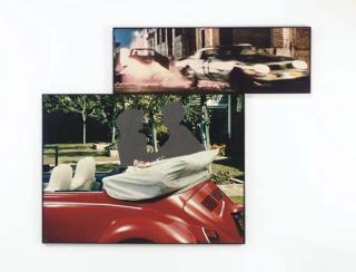 John Baldessari - Two Cars (One Red) in Different Environments