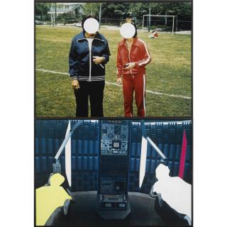 John Baldessari - Two Figures And Two Figures (In Different Environments)