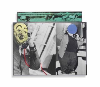 John Baldessari - Two Men And Telephones (With Animals)