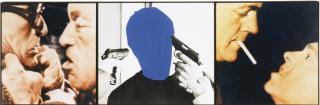 John Baldessari - Voided Person With Guns At Head (Flanked By Confrontations)