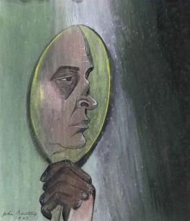 John Banting - In a looking glass