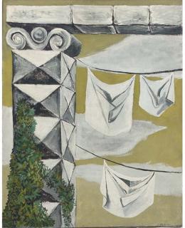 John Banting - Ruins and Clothes Line