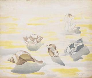 John Banting - Shells and nude