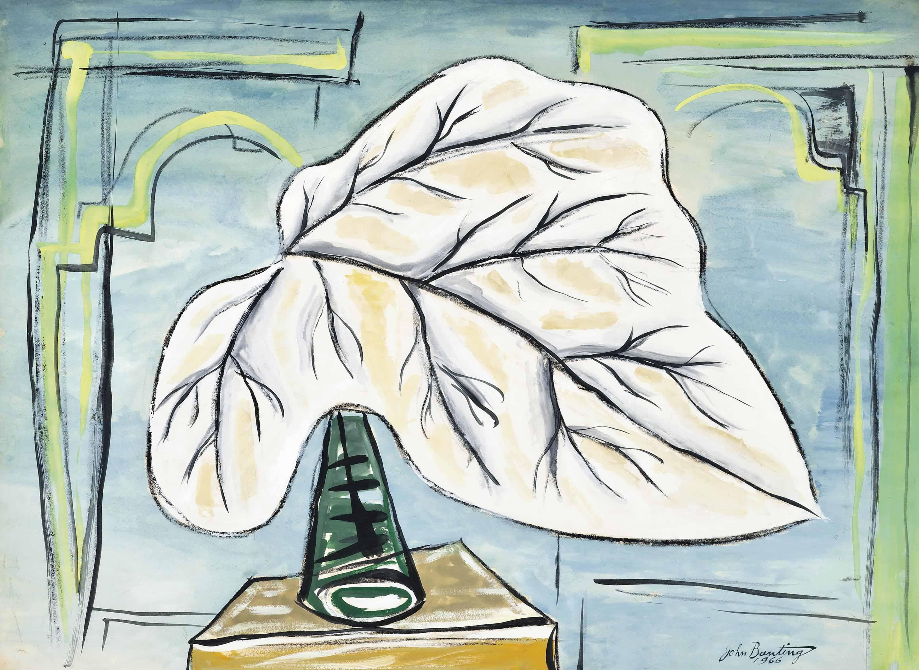John Banting - Still Life With Leaf