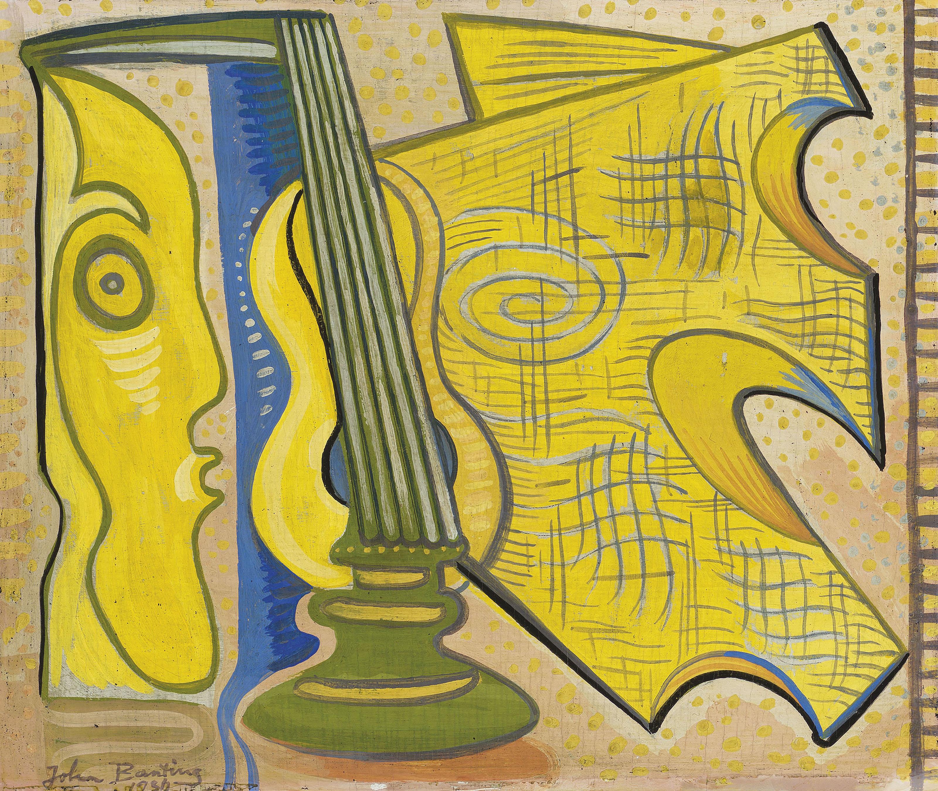 John Banting - Yellow Composition