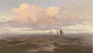 John Baragwanath King - Off to the fishing grounds