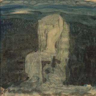 John Bauer - A Fairytale Girl.