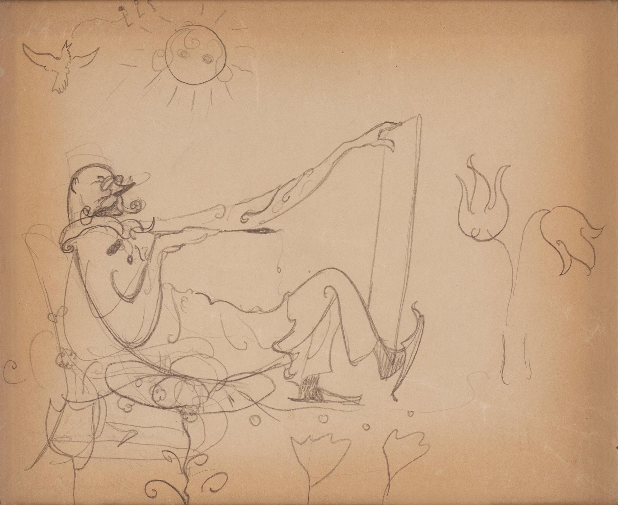 John Bauer - Portrait of Carl Larsson